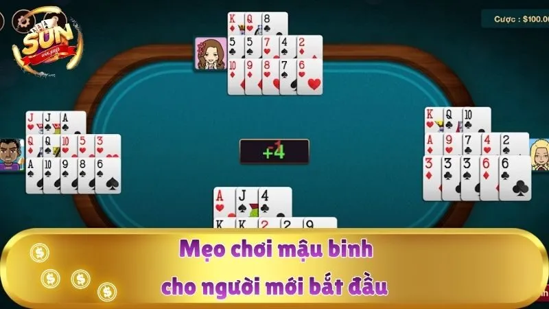 Mẹo chơi mậu binh cho người mới bắt đầu